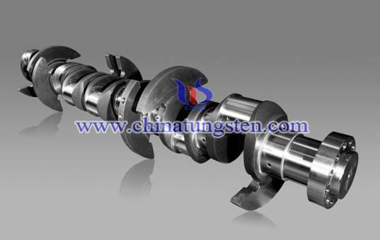 Tungsten Alloy Crankshaft Picture